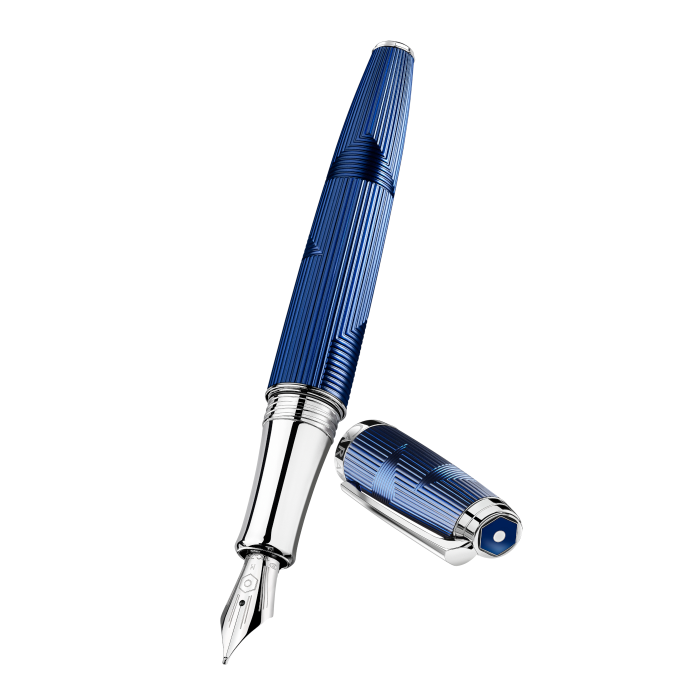 Stylo plume Caran d'Ache Léman Bleu Marin