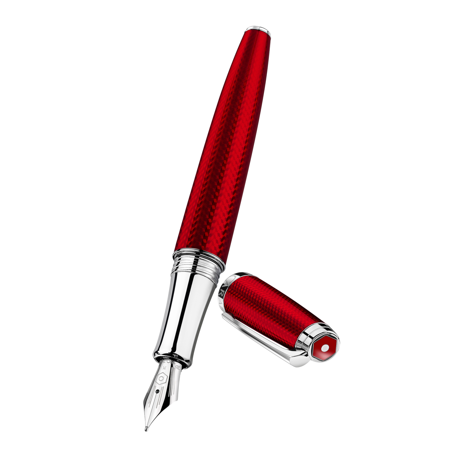 Stylo plume Caran d'Ache Leman rouge carmin