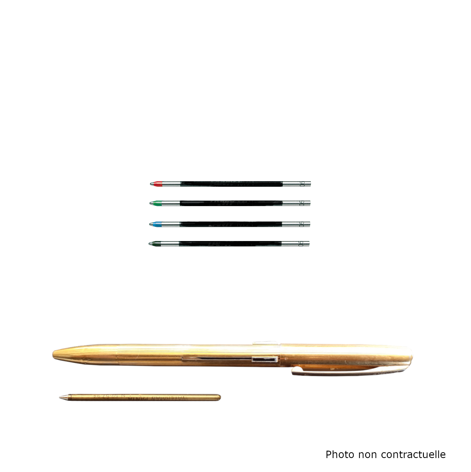 Recharges compatibles pour stylo 3 ou 4 couleurs Waterman Panta